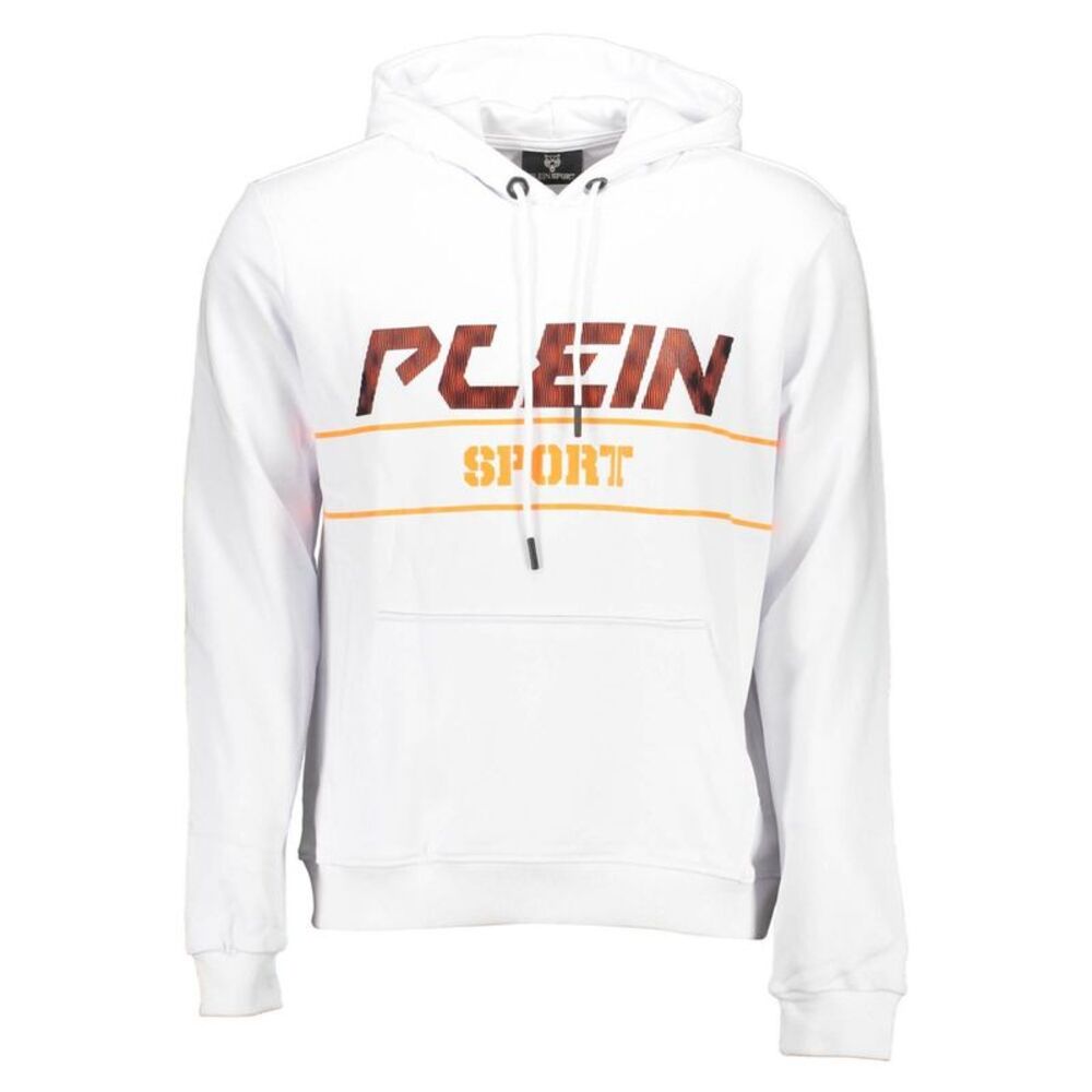Plein Sport "Bianco Cotton Men Men's Sweatshirt"
